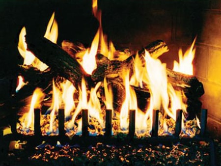 vented or non vented gas logs