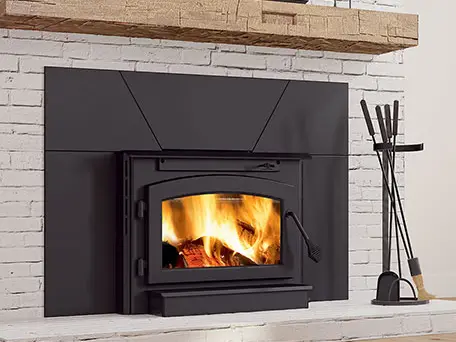 Ambiance - Hewn Mortise Beam Mantel