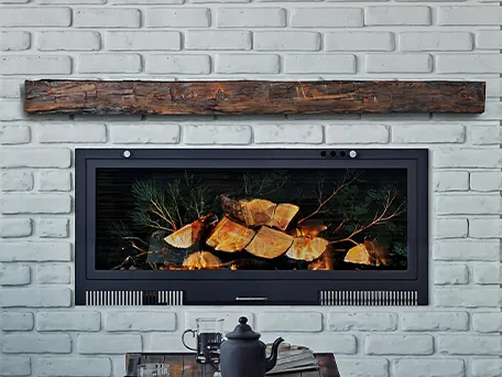 Lexington Hayloft Timber Beam Non-combustible Mantel