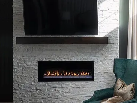 White Quartz Stacked Stone